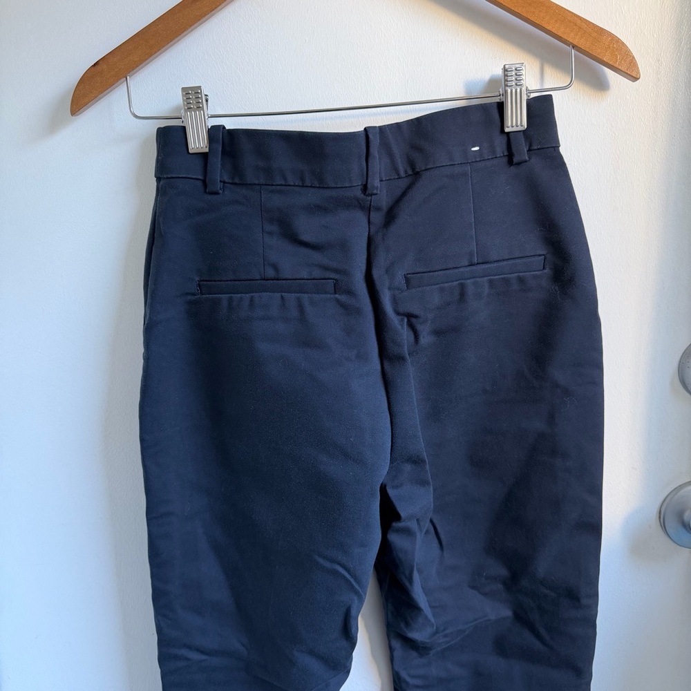 H&M Navy Ankle-length slacks size 4 - Picture 7 of 9